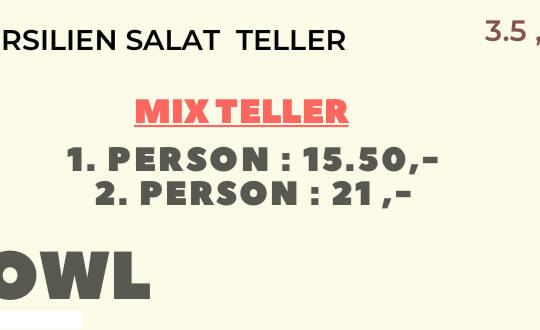 Mix Teller, auch für 2 ♥️