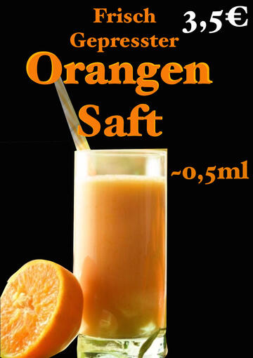 Frisch Gepresster Orangensaft 🍊
